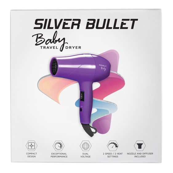 Silver Bullet - Metallic Baby Purple Dryer 1200W