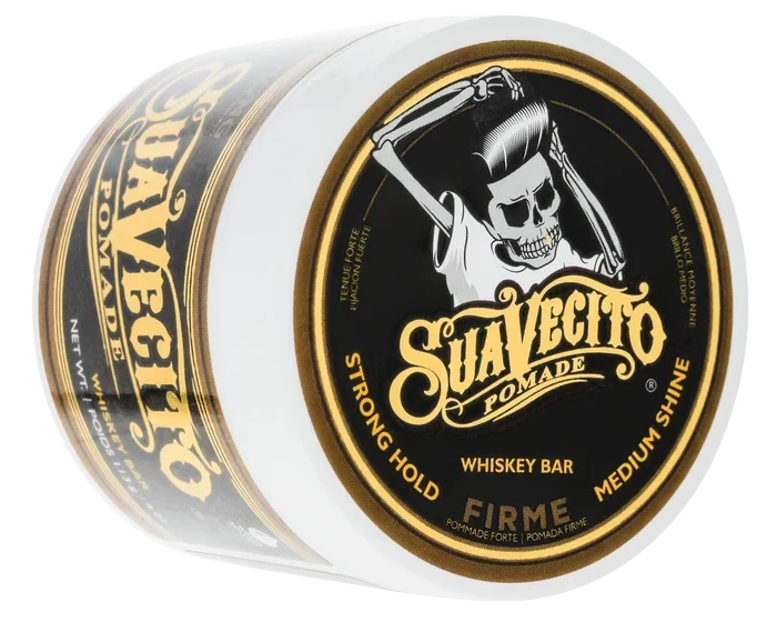 Suavecito - Whiskey Bar Firme Strong Hold Pomade – Twin Pack – Suavecito - Whiskey Bar Firme Strong Hold Pomade