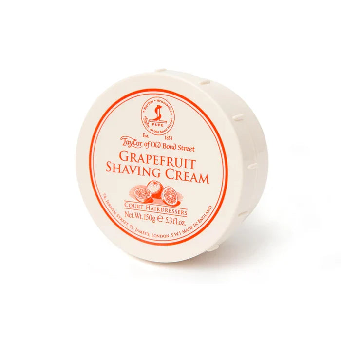 Taylor of Old Bond Street - Grapefruit Shaving Cream Bowl – Twin Pack (2 x 150g) – Taylor of Old Bond Street - Grapefruit Shaving Cream Bowl 150g