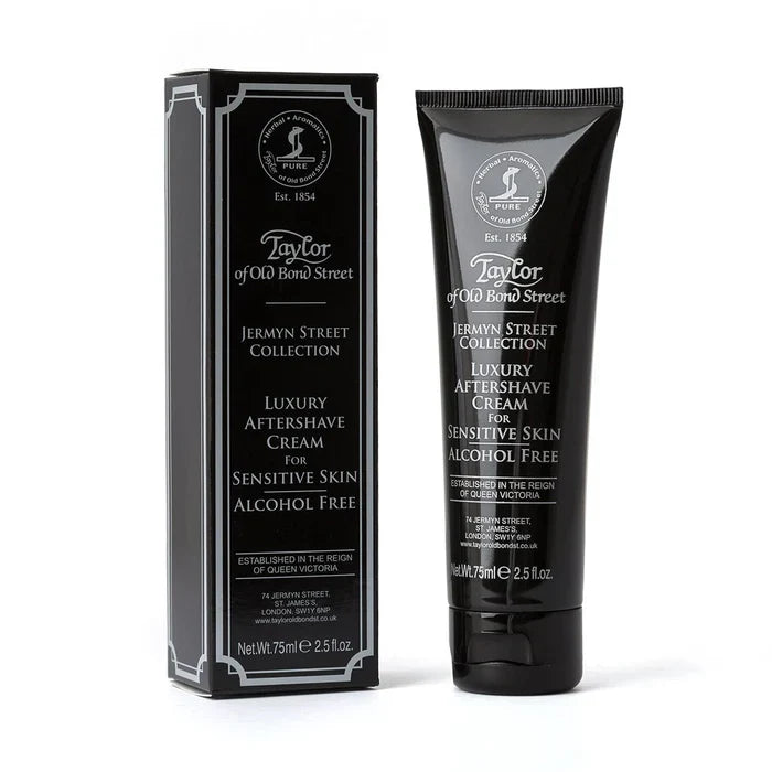 Taylor of Old Bond Street - Jermyn Street After Shave Cream – Twin Pack (2 x 75ml) – Taylor of Old Bond Street - Jermyn Street After Shave Cream 75ml