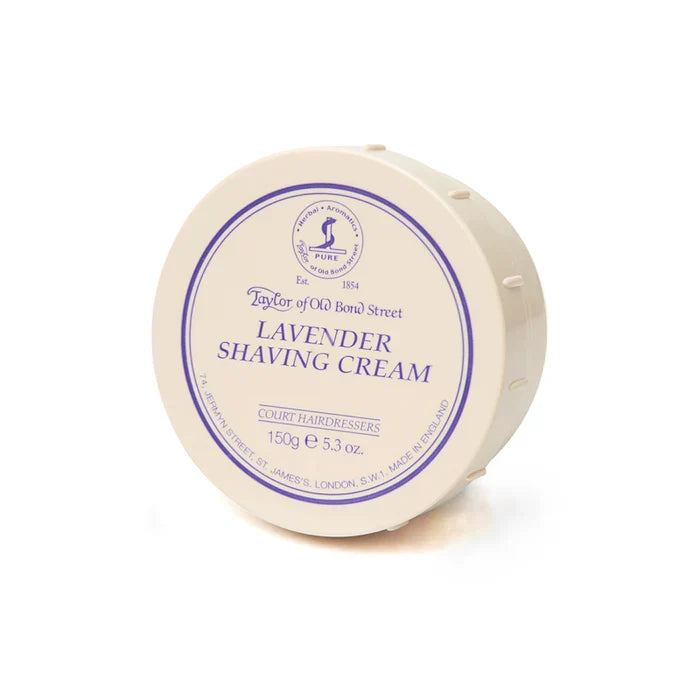Taylor of Old Bond Street - Lavender Shaving Cream Bowl – Twin Pack (2 x 150g) – Taylor of Old Bond Street - Lavender Shaving Cream Bowl 150g