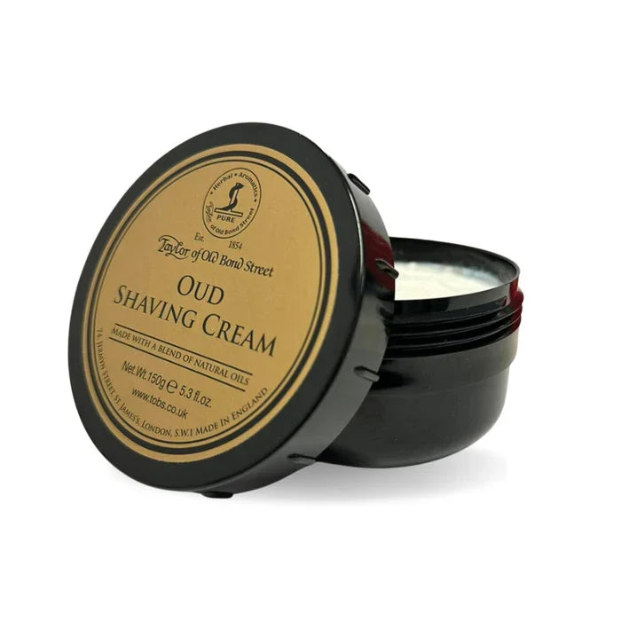 Taylor of Old Bond Street - Oud Shaving Cream Bowl – Twin Pack (2 x 150g) – Taylor of Old Bond Street - Oud Shaving Cream Bowl 150g