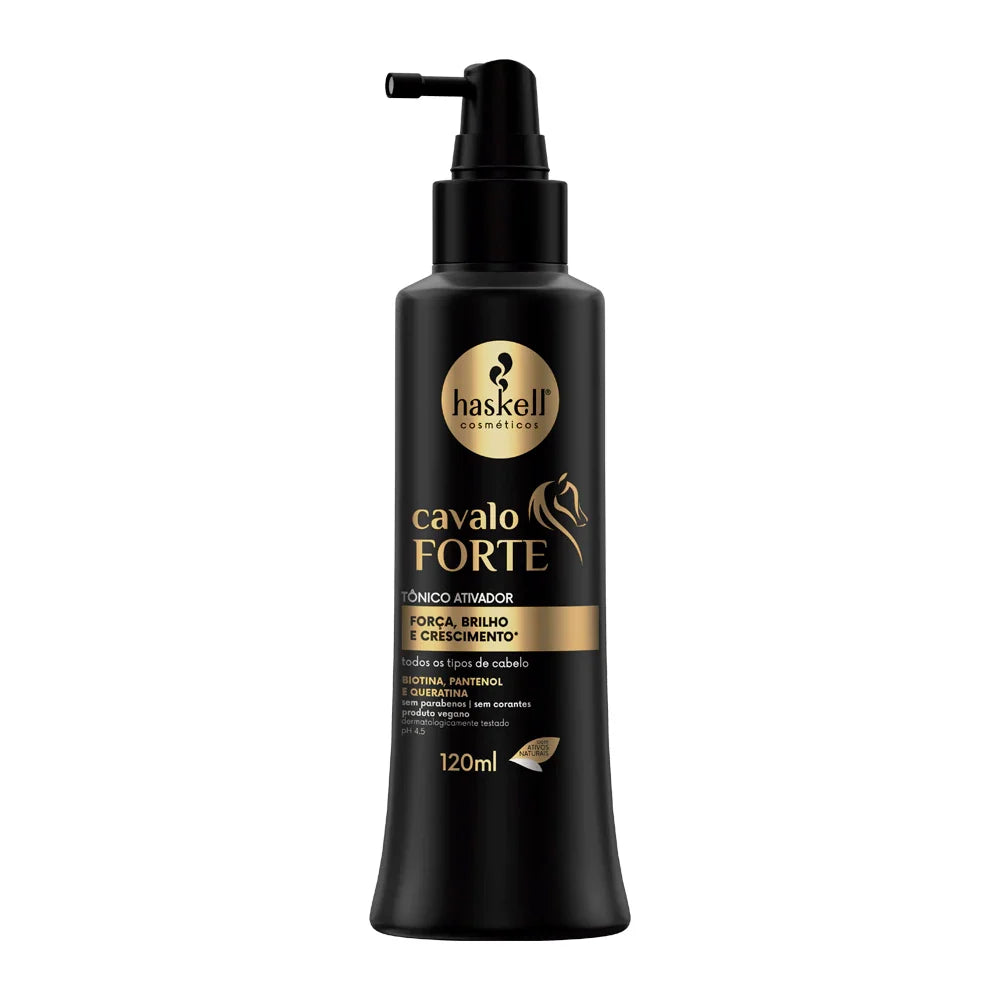 Haskell - Cavalo Forte Shampoo, Conditioner, Mask & Tonic Quad Bundle – Haskell Cavalo Forte (Strong Horse) Tonic 120ml