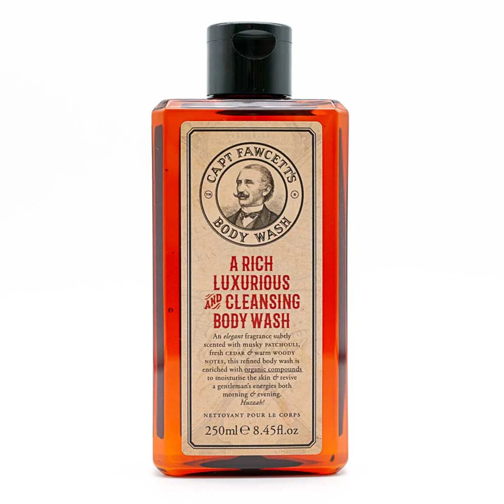 Captain Fawcett - Expedition Reserve Body Wash – Twin Pack (2 x 250ml) – Captain Fawcett - Expedition Reserve Body Wash 250ml