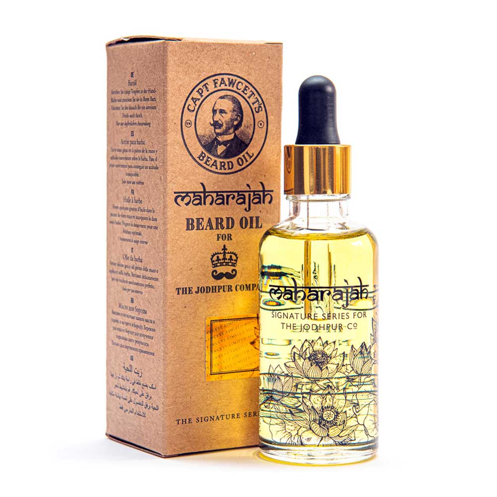 Captain Fawcett - Maharajah Beard Oil – Twin Pack (2 x 50ml) – Captain Fawcett - Maharajah Beard Oil 50ml