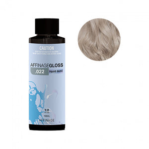 Affinage - Gloss Liquid Demi .022 Soft Lavender 100ml – product tube/pack
