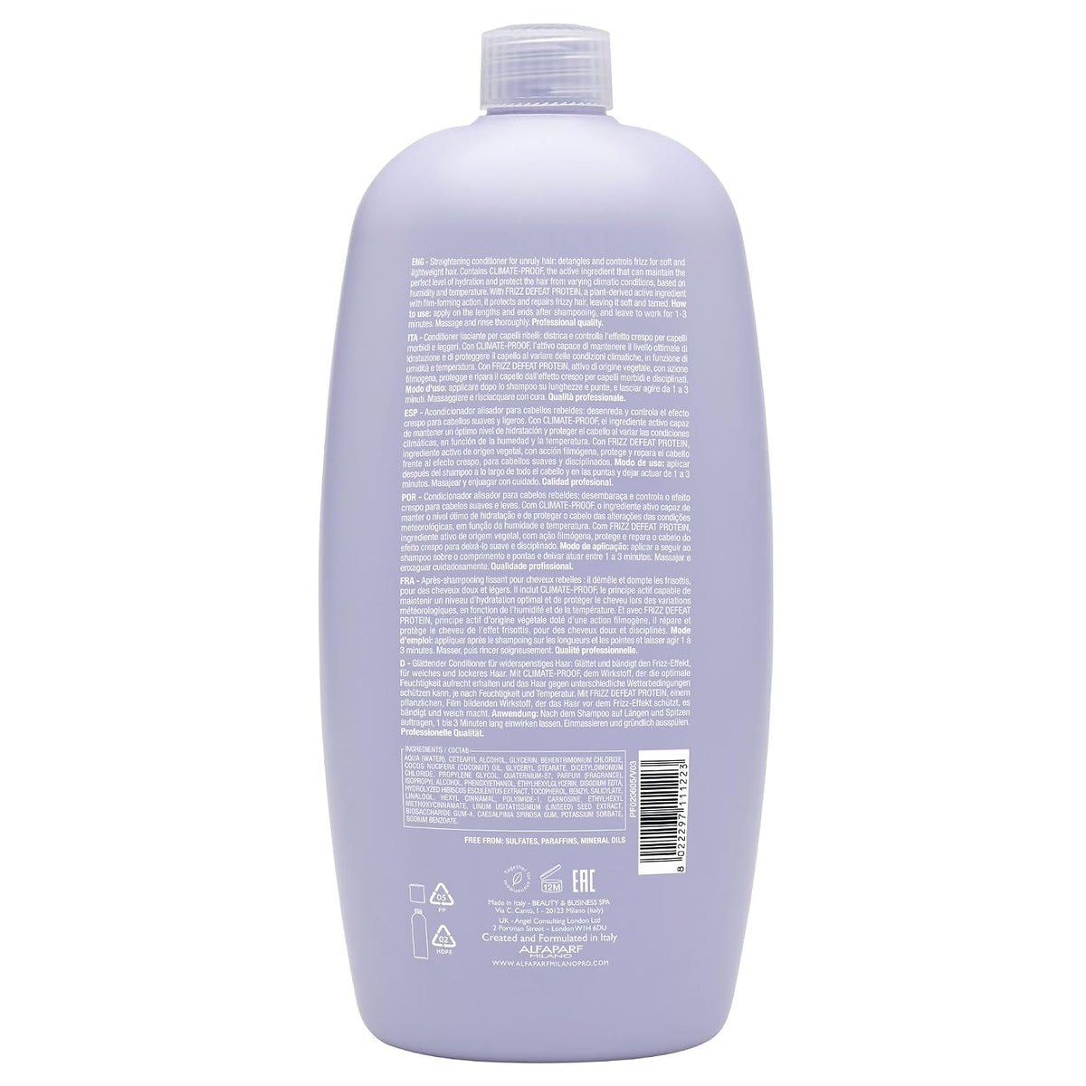 Alfaparf Milano Semi De Lino Smoothing Low Shampoo 1000ml - image 2