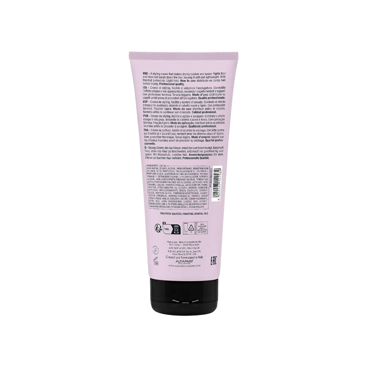 Alfaparf Milano Semi De Lino Style & Care Blow Dry Cream 200ml - image 2