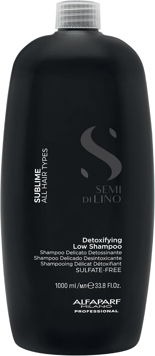 Alfaparf Milano Semi De Lino Sublime Clar Detox Low Shampoo 1000ml