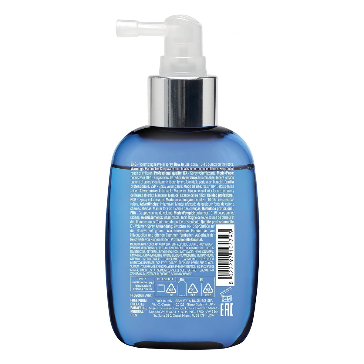 Alfaparf Milano Semi De Lino Volumizing Spray 125ml - image 2