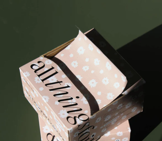 All Things Foil - Designer Pink Petals Original Pop Up Foil 12.5cm x 27cm – product image