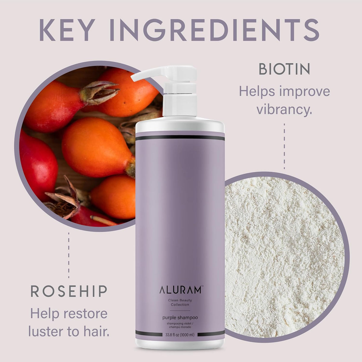 Aluram Purple Shampoo 1000ml - image 3