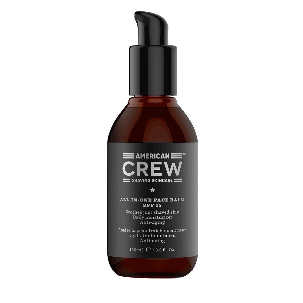 American Crew - All-In-One Face Balm Broad Spectrum SPF 15 – Twin Pack (2 x 150ml) – American Crew - All-In-One Face Balm Broad Spectrum SPF 15 150ml