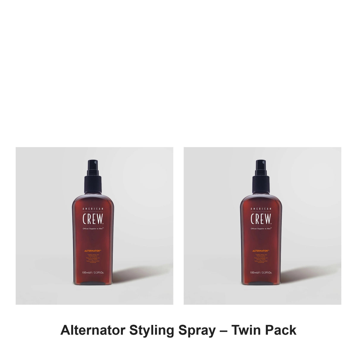 American Crew - Alternator Styling Spray – Twin Pack (2 x 100ml) – bundle contents: 2 x American Crew - Alternator Styling Spray 100ml