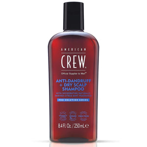 American Crew - Anti-Dandruff + Dry Scalp Shampoo – Twin Pack (2 x 250ml) – American Crew - Anti-Dandruff + Dry Scalp Shampoo 250ml