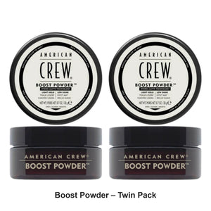American Crew - Boost Powder – Twin Pack (2 x 20g) – bundle contents: 2 x American Crew - Boost Powder 20g
