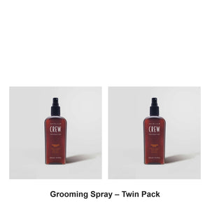 American Crew - Grooming Spray – Twin Pack (2 x 250ml) – bundle contents: 2 x American Crew - Grooming Spray 250ml