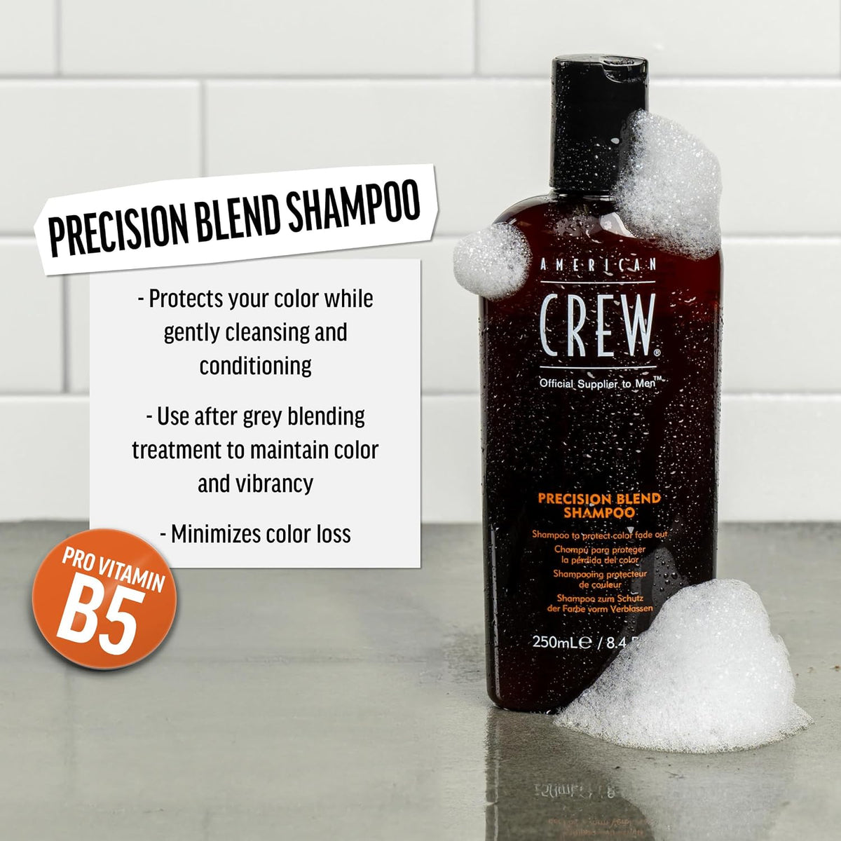 American Crew Precision Blend Shampoo 250ml - image 2