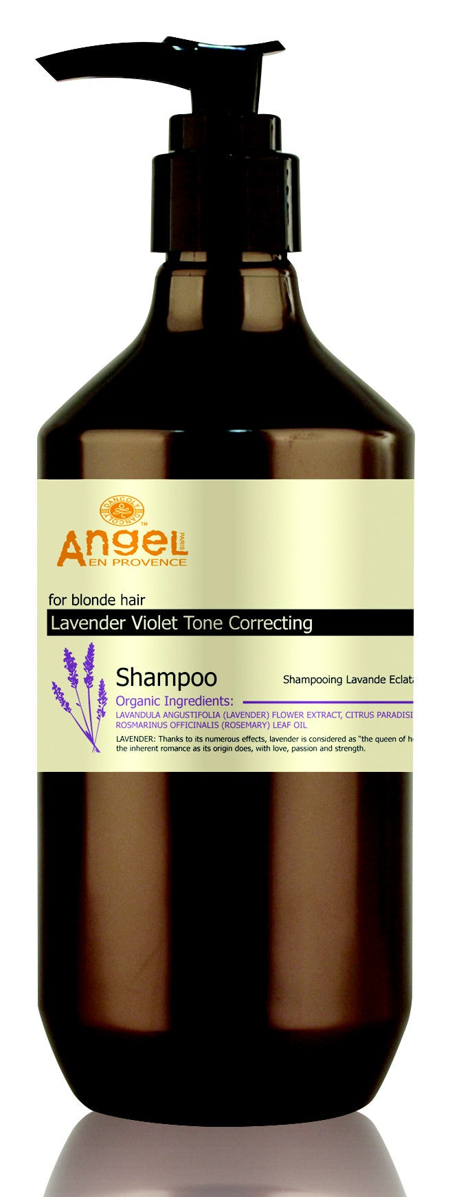 Angel En Provence - Lavender Violet Tone Correcting Shampoo 800ml – bottle