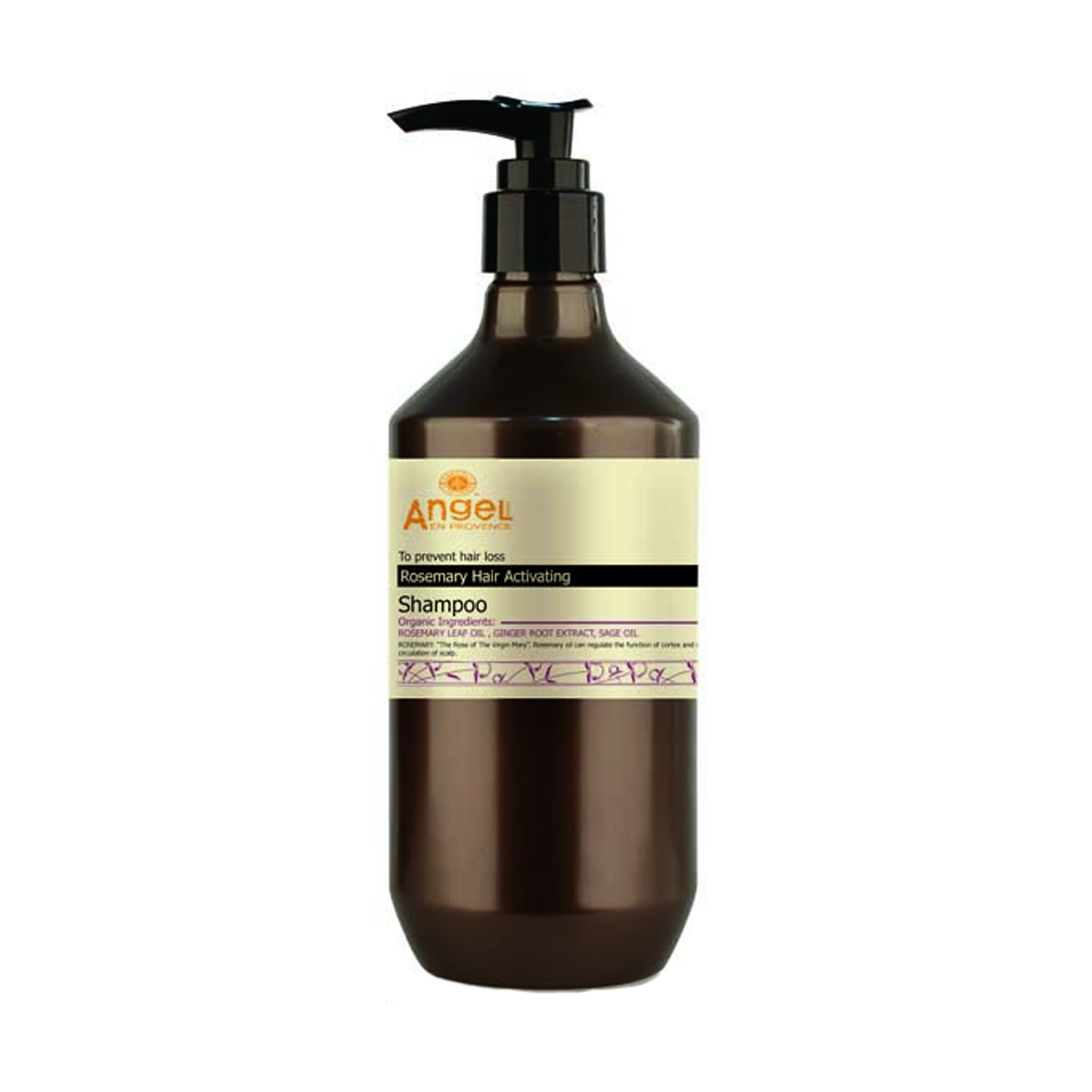 Angel En Provence - Rosemary Hair Activating Shampoo 800ml – bottle