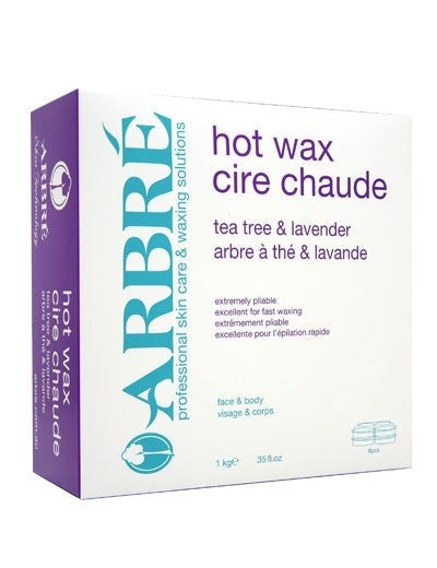 Arbre - Tea Tree & Lavender Hot Wax 1kg – product image