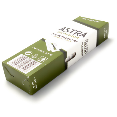 Astra - Superior Platinum Double Edge Razor Blades 100 Pack – product image