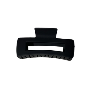Avela - Rectangle Large Claw Clip 11cm Black – product image
