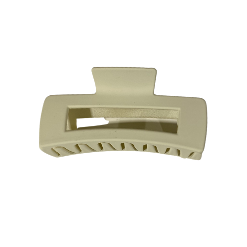 Avela - Rectangle Large Claw Clip 11cm Vanilla – product image