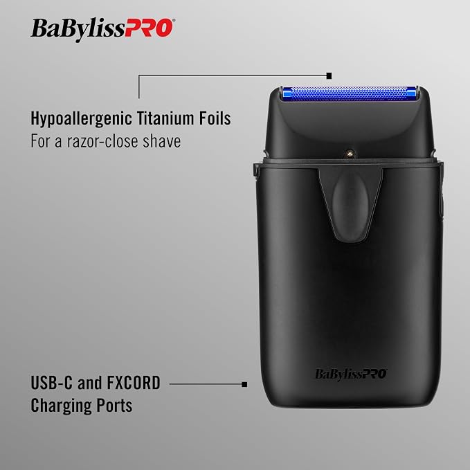 BaByliss Pro Uv Single Foil Shaver Black - image 2