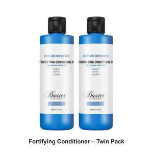 Baxter Of California - Fortifying Conditioner – Twin Pack (2 x 236ml) – bundle contents: 2 x Baxter Of California - Fortifying Conditioner 236ml
