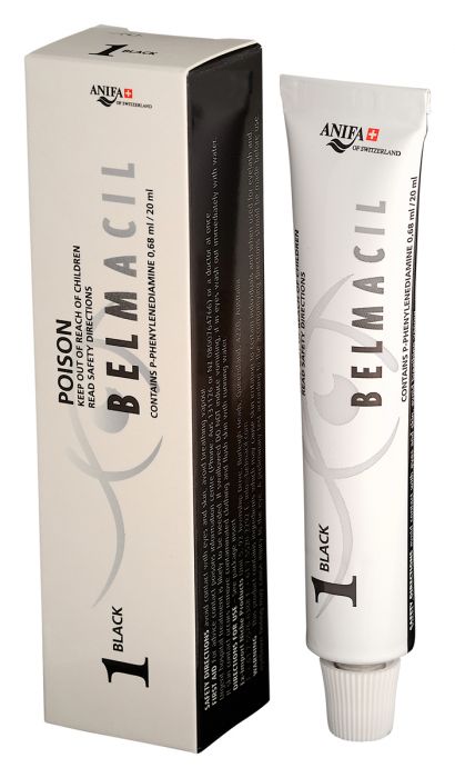 Belmacil - Black Lash & Brow Tint & 3% Oxidant Creme Duo Bundle – Belmacil Black Lash & Brow Tint 20ml