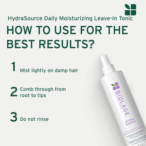 Biolage - Hydra Source Daily Leave In Tonic 400ml – product view 7