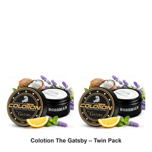 Bossman - Colotion The Gatsby – Twin Pack (2 x 120ml) – bundle contents: 2 x Bossman - Colotion The Gatsby 120ml