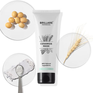 Brillare - Ceramide Shampoo & Conditioner Duo Bundle – Brillare Ceramide Conditioner For Dry, Damaged & Clinically Treated Hair 125g