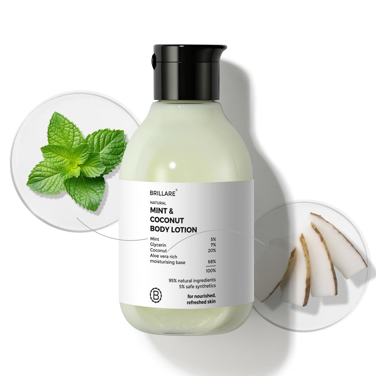 Brillare Mint & Coconut Body Lotion 200ml