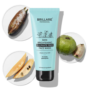 Brillare - Skin Brightening Face Wash & Moisturiser Duo Bundle – Brillare Skin Brightening Face Wash For Reducing Pigmentation 100ml