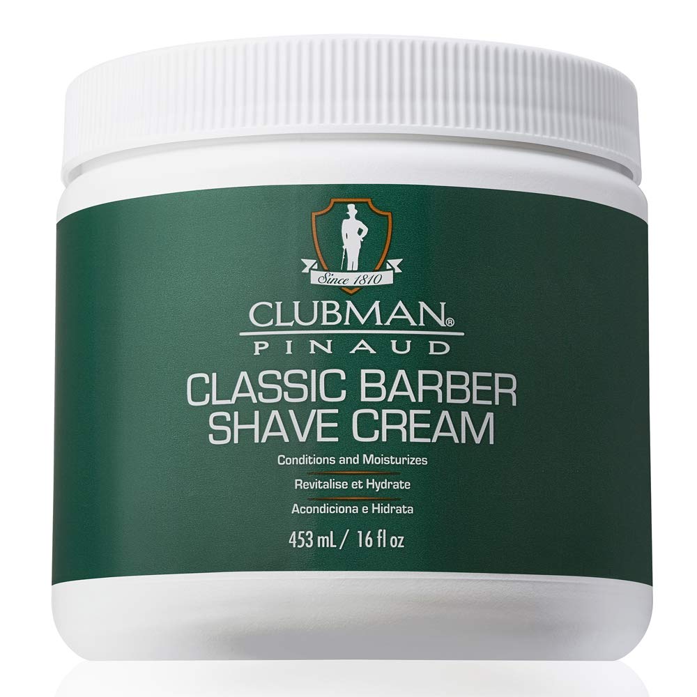 Clubman Pinaud - Classic Barber Shave Cream & After Shave Lotion Duo Bundle – Clubman Pinaud Classic Barber Shave Cream 453ml