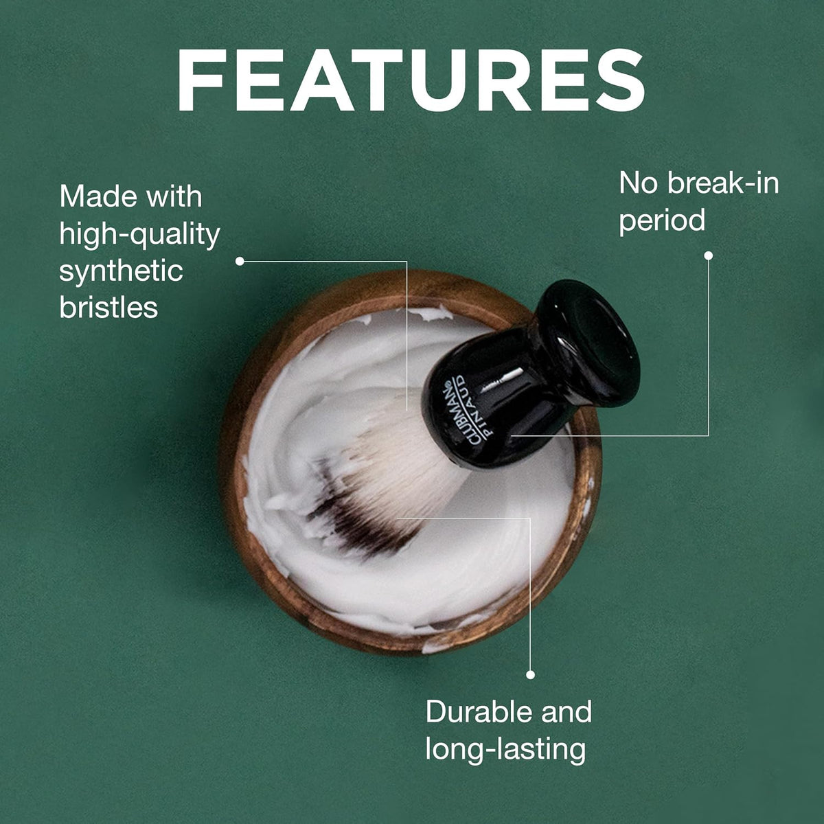 Clubman Pinaud Shave Brush - image 2