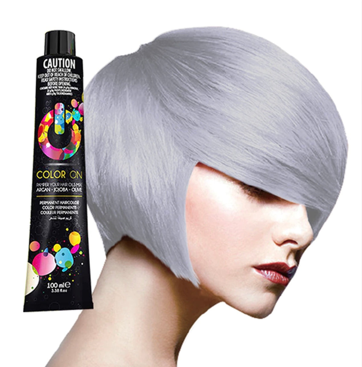 Color On - Permanent Hair Colour 12.11 Special Platinum Intensive Ash Blonde 100ml – product image
