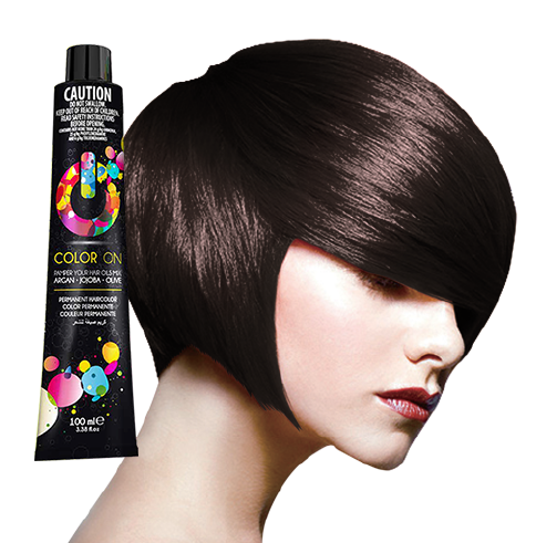 Color On - Permanent Hair Colour 4.4 Copper Brown 100ml – product image