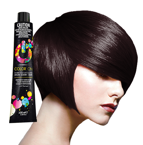 Color On - Permanent Hair Colour 4.6 Red Brown 100ml – product image