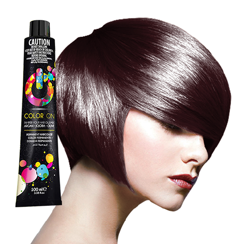 Color On - Permanent Hair Colour 5.2 Light Violet Brown 100ml – product image
