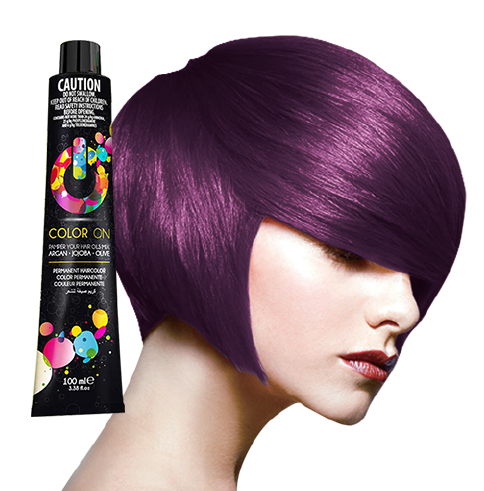 Color On - Permanent Hair Colour 5.22 Intensive Light Violet Brown 100ml – product image