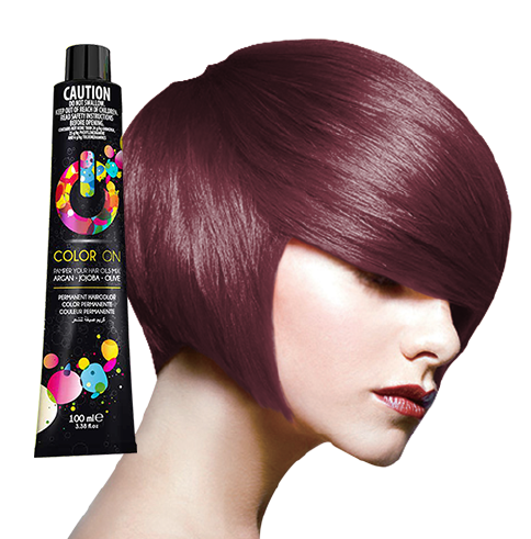 Color On - Permanent Hair Colour 5.6 Light Red Brown 100ml – product image