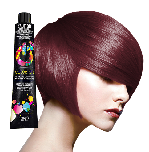 Color On - Permanent Hair Colour 5.66 Intensive Red Light Brown 100ml – product image