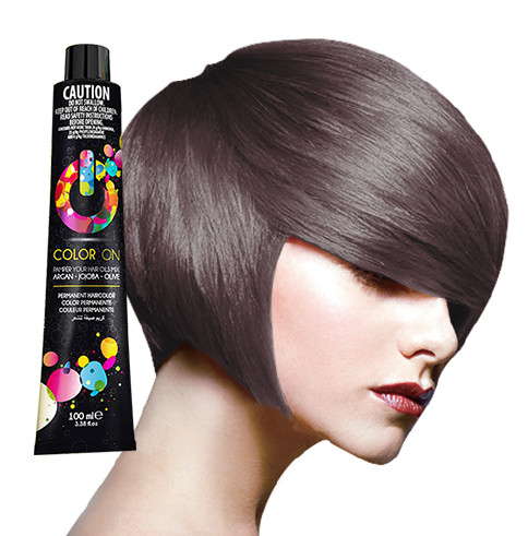 Color On - Permanent Hair Colour 5.77 Light Chocolate Brown 100ml – product image
