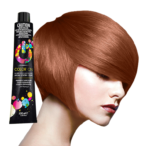 Color On - Permanent Hair Colour 6.34 Dark Gold Copper Blonde 100ml – product image