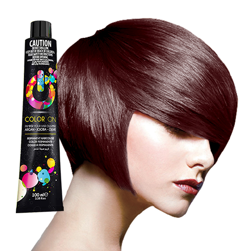 Color On - Permanent Hair Colour 6.5 Dark Mahogany Blonde 100ml – product image