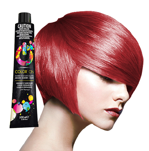 Color On - Permanent Hair Colour 7.66 Intensive Red Blonde 100ml – product image