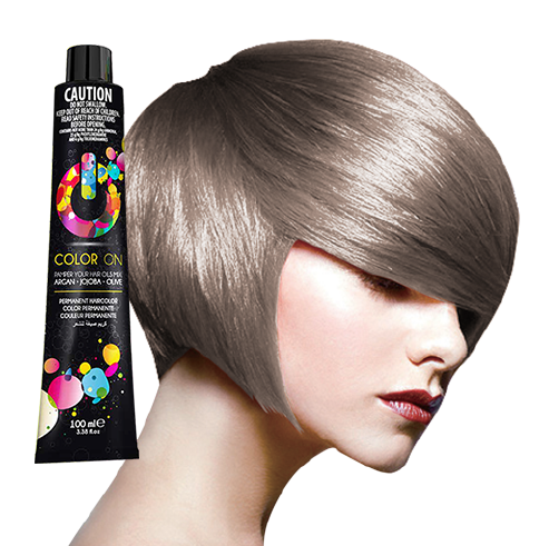 Color On - Permanent Hair Colour 9.11 Intensive Very Light Ash Blonde 100ml – product image